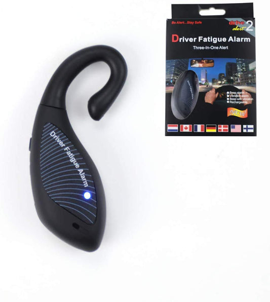 LGI Driver Fatigue Alarm 3 in 1 Inside Sleep Alarm for Drivers Security Guards Nap Zapper Alarm Security Car Alarm System Drivers Security Guards Anti Sleep Alarm nap Alert