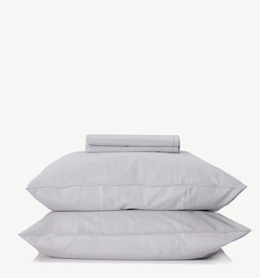 Buffy 100% Cotton Sheet Set (Rain, King)