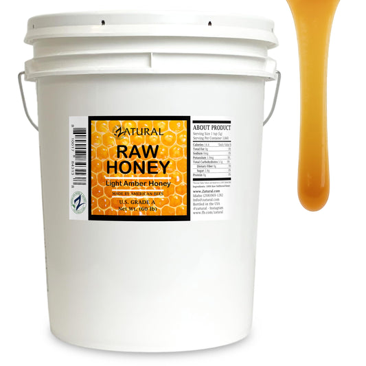 Honey Raw Fresh Air Idaho Grade A Light Amber Honey (60 Pound)