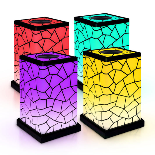Friendship Lamp® Classic Design - Best Friend Lamps Wi-Fi Touch Lamp LED Light for Long-Distance, Connection, Relationship, Friendship, Gift, Over 200 Colors, App Setup - Set of 4